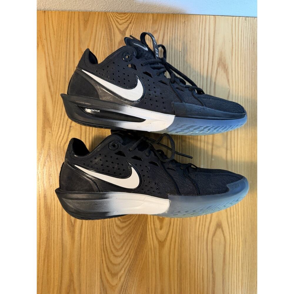 Nike GT Hustle 3 Basketball Shoes Black White ZoomX DV2913-004 Men’s Size 8